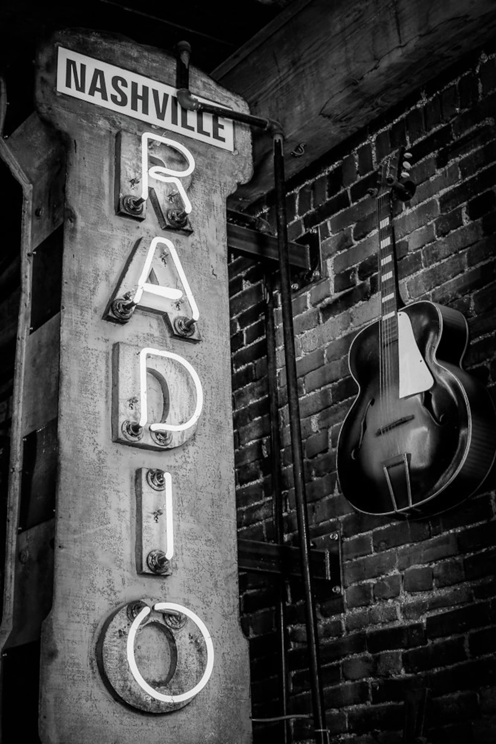 Nashville Wall Art Music Photography Unframed Nashville Etsy
