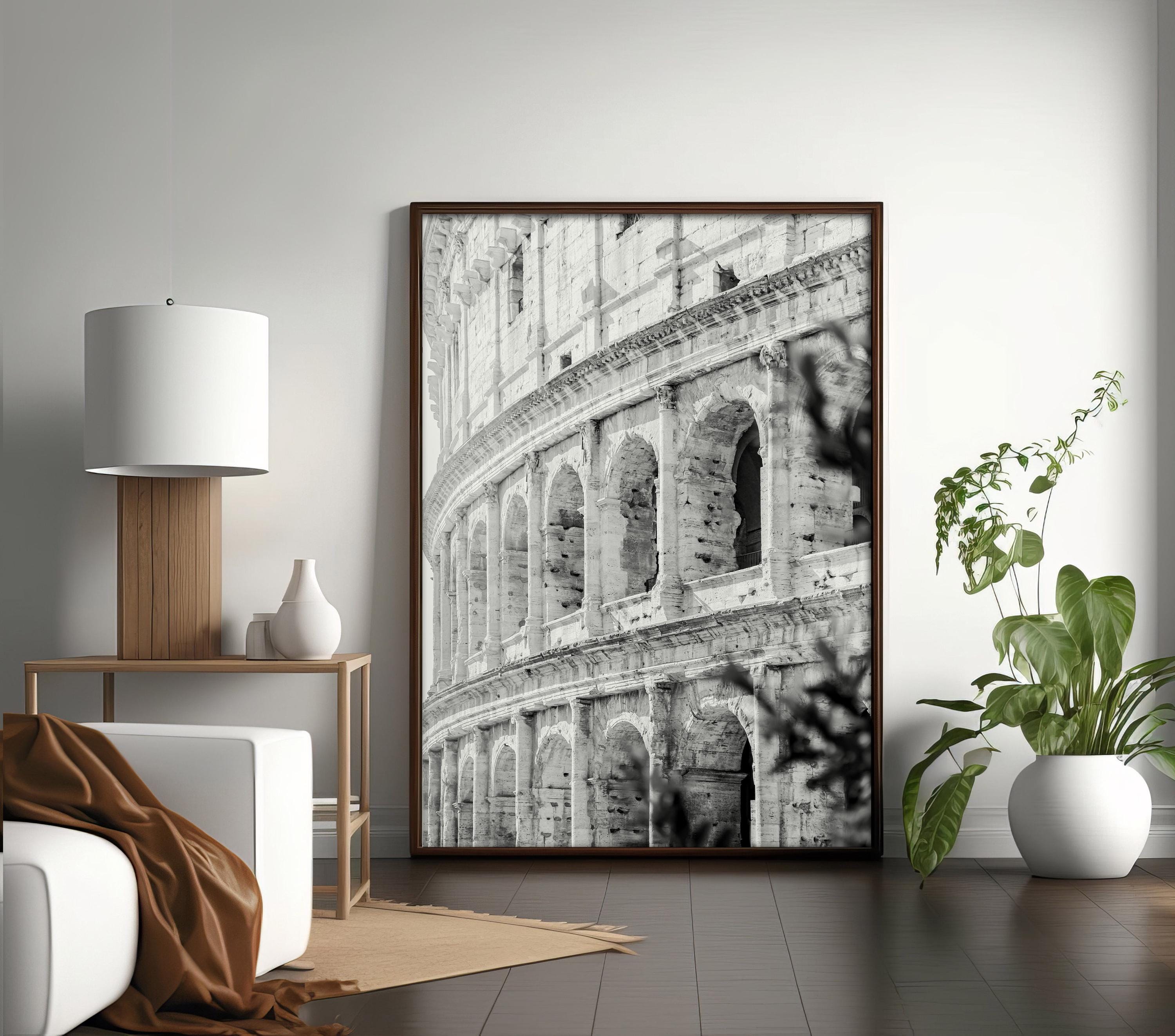 Italy Art Rome Print Colosseum Italian Photography Coliseum Beige Wall ...