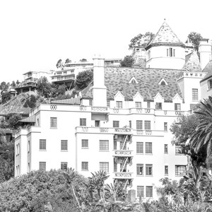 Chateau Marmont photography print.