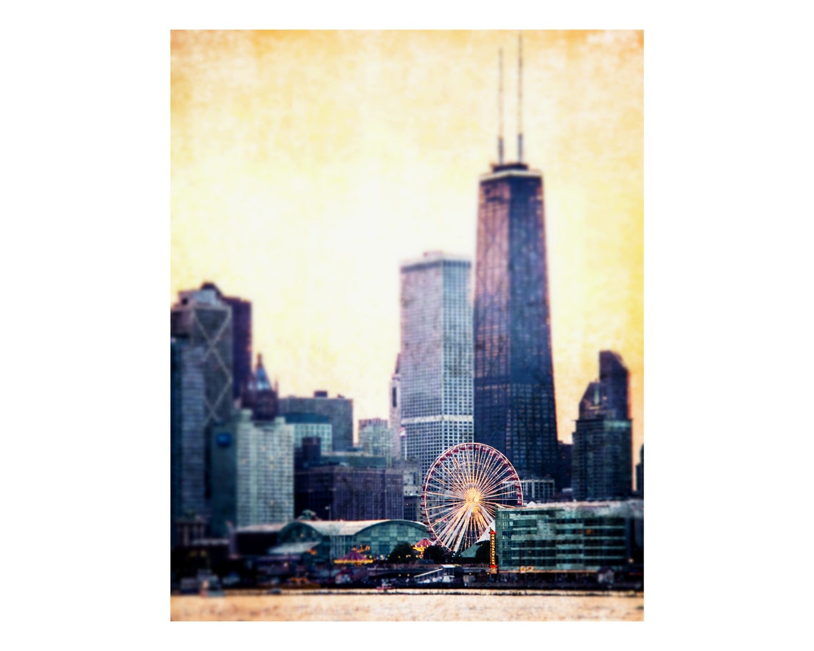 Chicago Photography Art Chicago Print Featuring Lakeshore Etsy