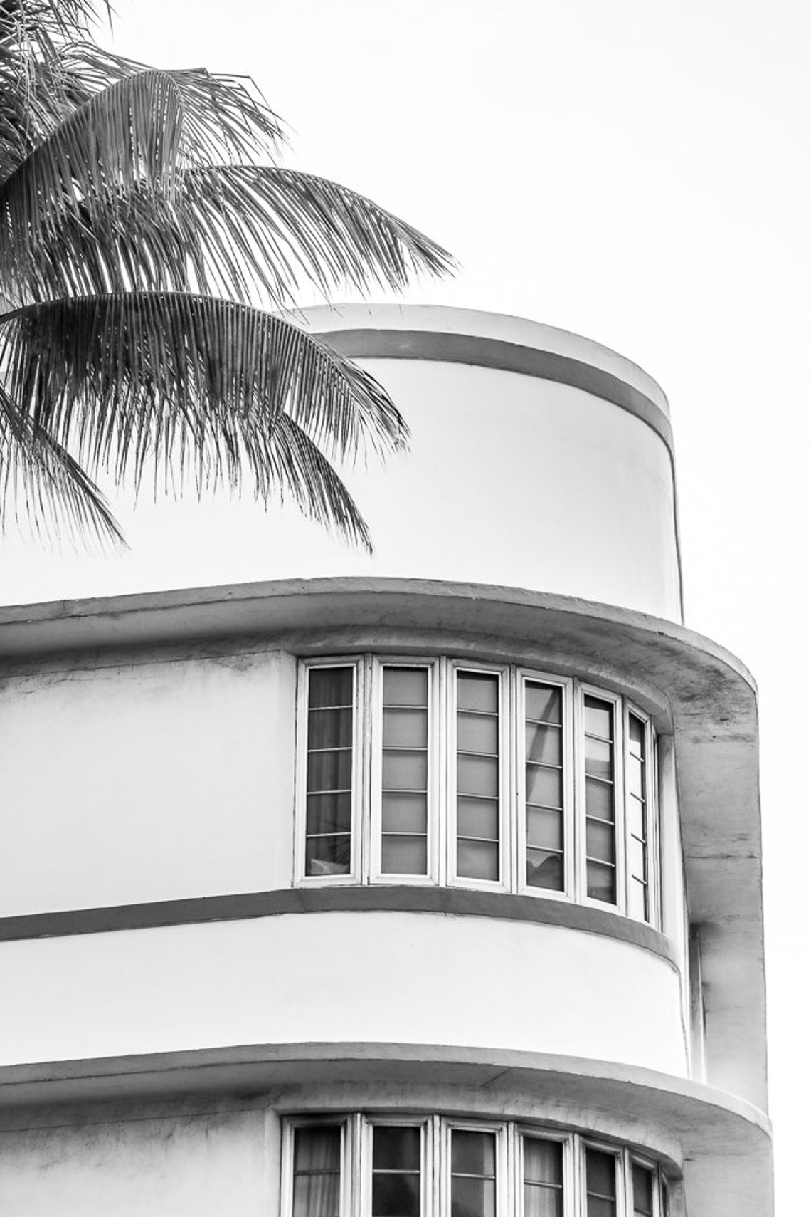 Miami Wall Art Print Set of 3 Art Deco Wall Art South Beach Etsy UK