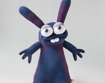 Plushy friendly monster | Kawaii therapy doll | Kids or grandkid comfort toy| Ready to ship