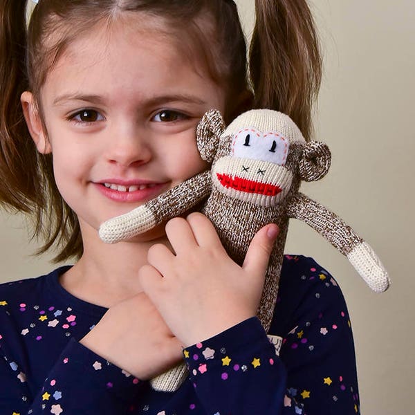 Sock Monkey Doll Etsy