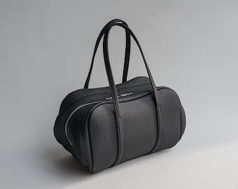 Togo Leder Handtasche Made in Japan