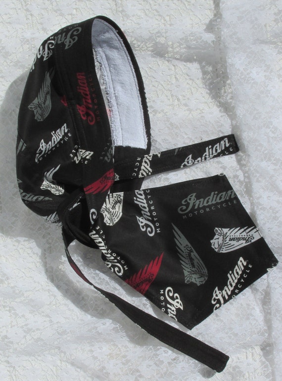 Indian Motorcycle Skull Cap Doo Rag 