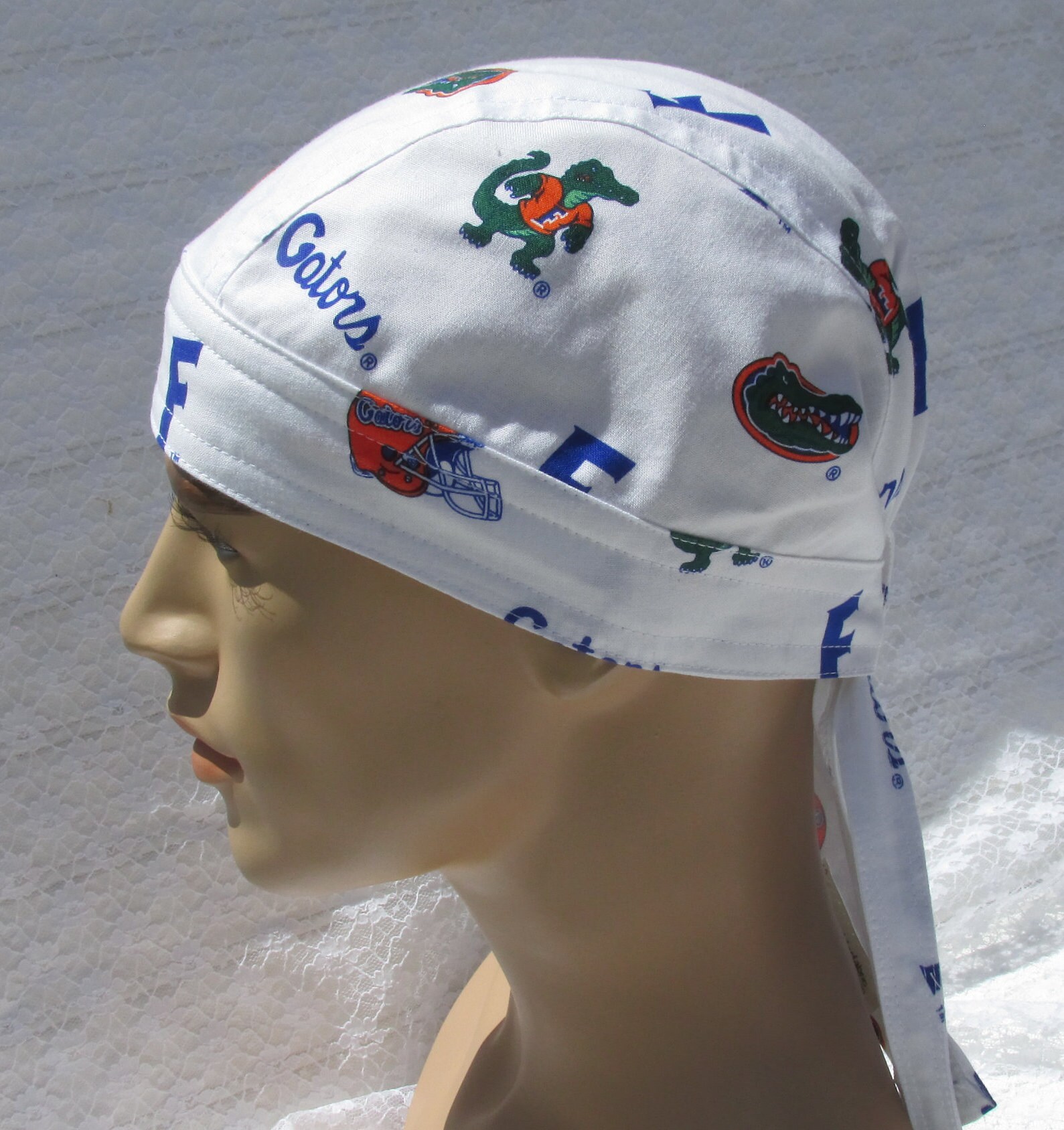 Sports Skull Cap Doo Rag Chemo Hat Chefs Hat With a Cotton Etsy UK