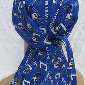 Baseball skull cap, doo rag, bandana hat, chef hat.  Handmade in America.