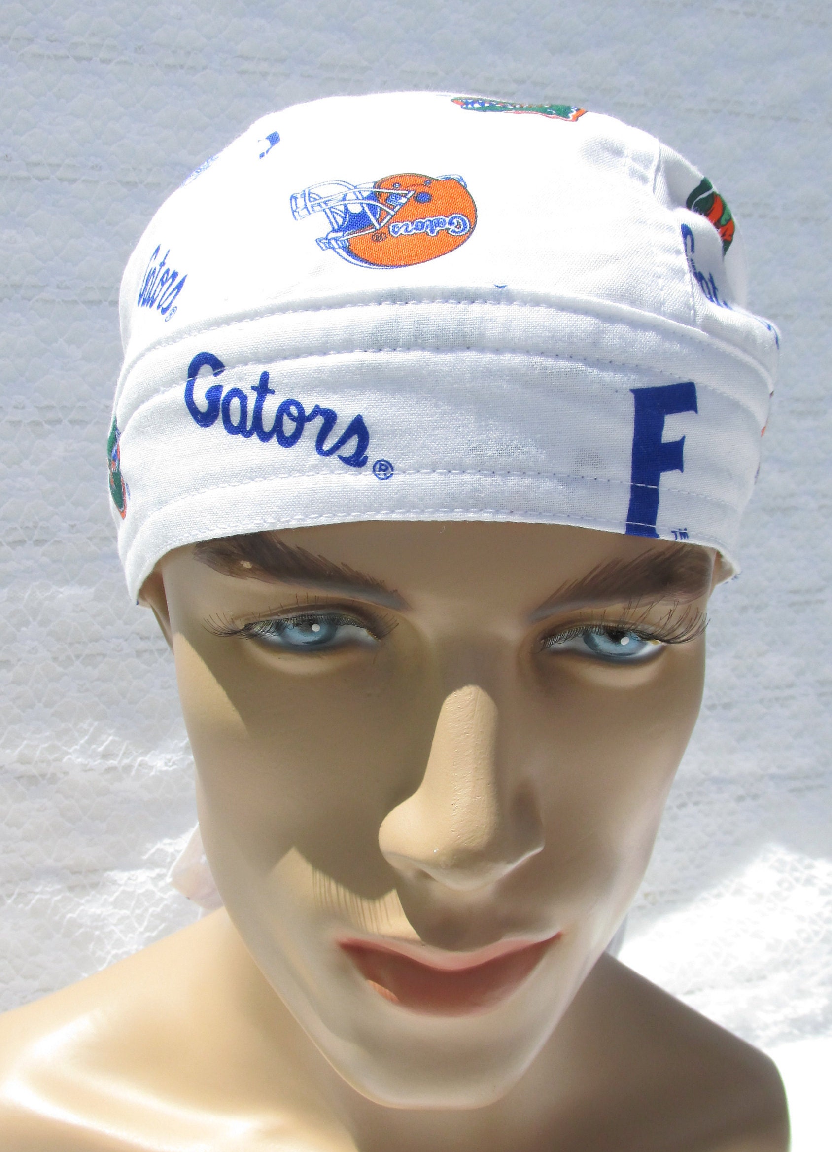 Sports Skull Cap Doo Rag Chemo Hat Chefs Hat With a Cotton Etsy UK