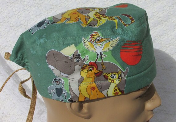 lion king scrub cap
