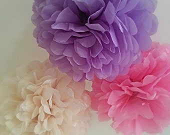 Seidenpapier Pompoms Hochzeit, Party, Geburtstag, Babypartydekoration
