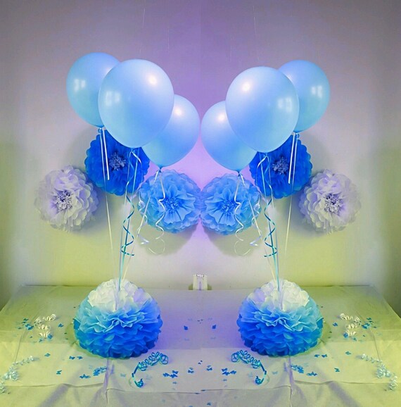 Two Large Wedding Party Baby Shower Balloon Weightstable Etsy