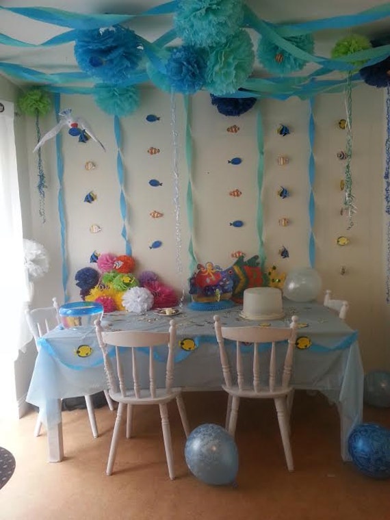 baby shower hanging decorations