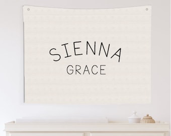 Personalised Canvas Wall Hang