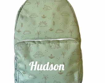 Personalised Kids Backpack - Dino