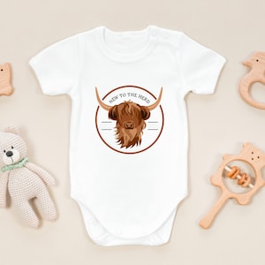 New to the Herd Baby Onesie – Farm Animal Baby Outfit – Cute Newborn Bodysuit – Country Baby Shower Gift – Gender Neutral Clothes
