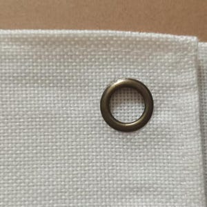 Banner de linho em tela em branco – Personalizável para pendurar na parede em vários tamanhos – Perfeito para decoração de casa, projetos DIY ou arte personalizada