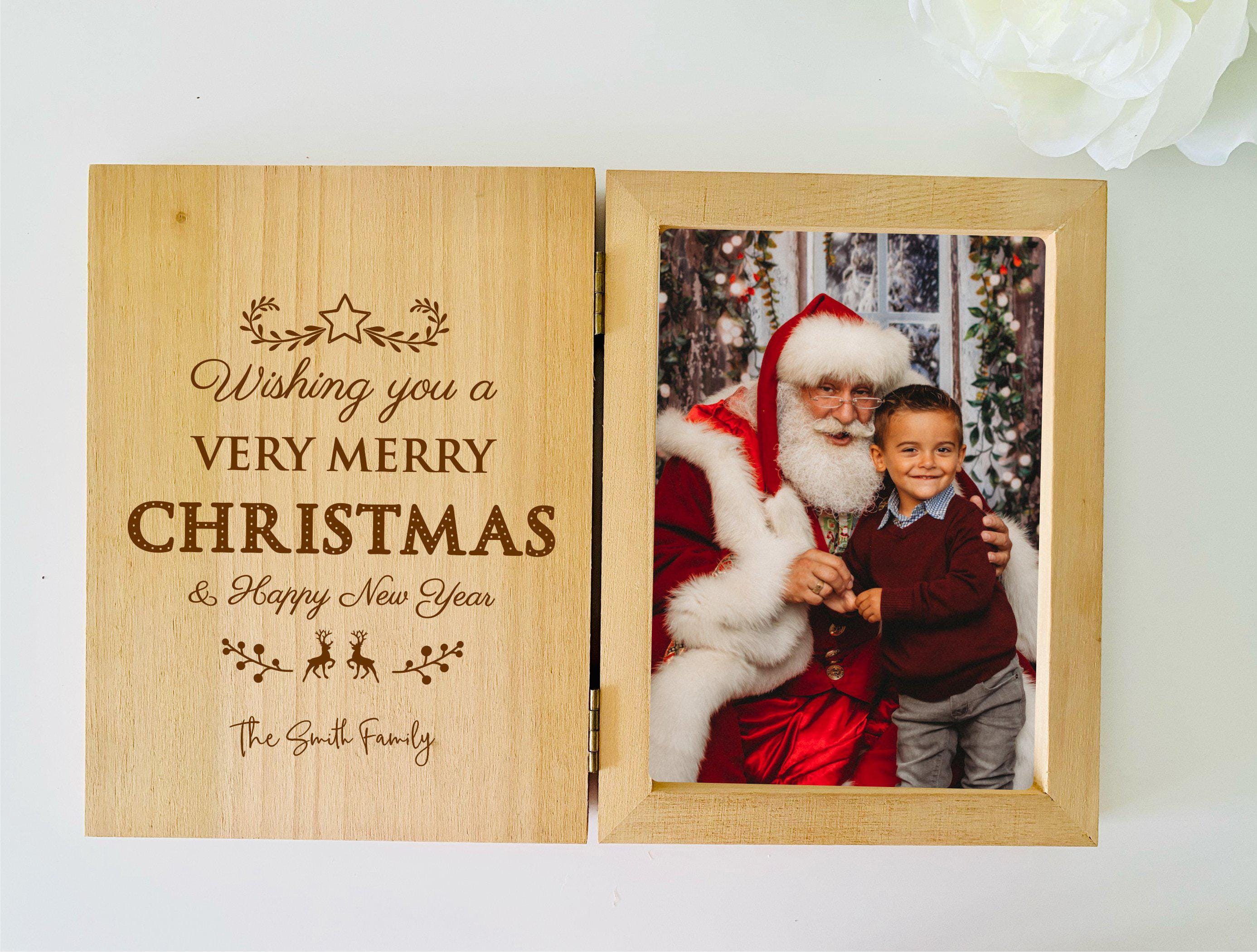 クリスマスフォトフレーム - メリークリスマス - Etsy 日本
