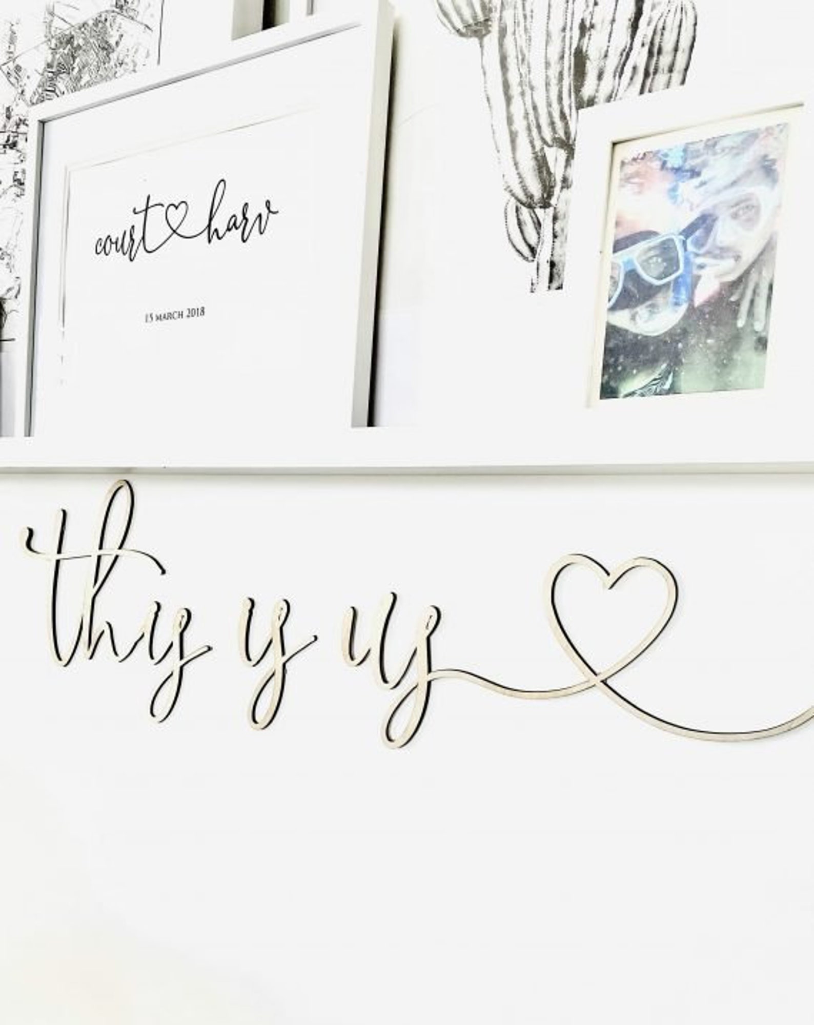 This is Us Wood Wall Script Etsy