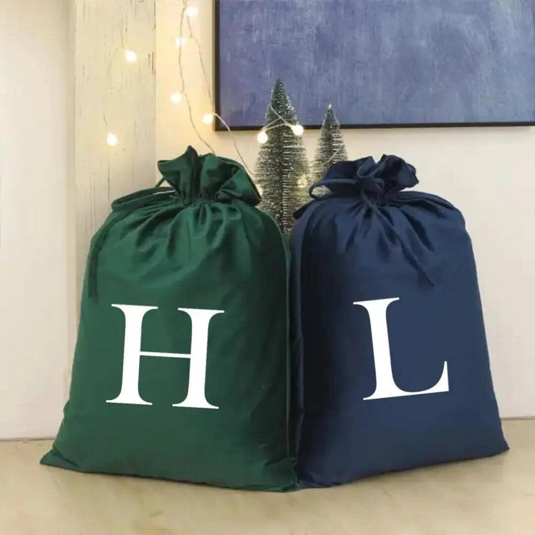 Amosfun Grand sac cadeau de Noël - Sac de Père Noël extra large - Sac de rangement pour cadeaux de Noël, jouets Amosfun Grand sac cadeau de Noël - Sac de Père Noël extra large - Sac de rangement pour cadeaux de Noël, jouets