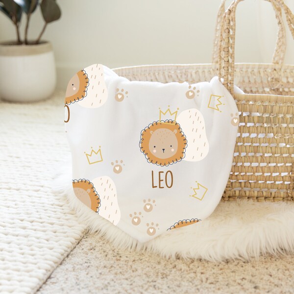 Lion Baby Blanket Etsy