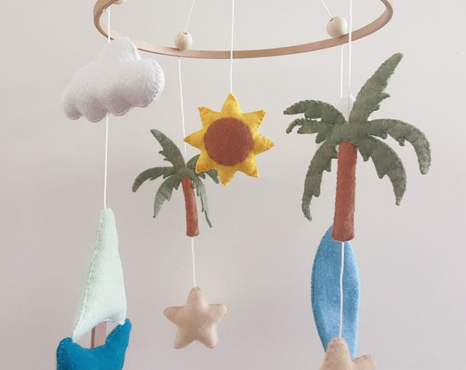 Sun & Surf Nursery Mobile | Nursery Decor