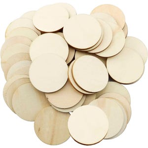 Multiplex schijfvormstukken – verschillende maten 10 mm tot 600 mm | Houten knutselspullen | DIY houten cirkels | Individuele houten schijven om te knutselen