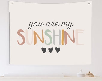 you are my sunshine Canvas Wall Hang