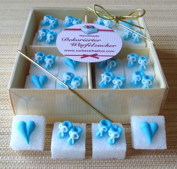 0 56 Euro Piece Sugar Cubes Decorated Baby Shoes Baptism Birth Etsy