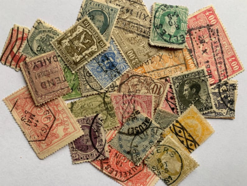 Choose a country 20 Stamps per country or as marked, USED or MINT as marked for certain countries image 1