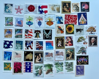 ON PAPER Vintage Stamps - No Duplicates! US or Worldwide or both!