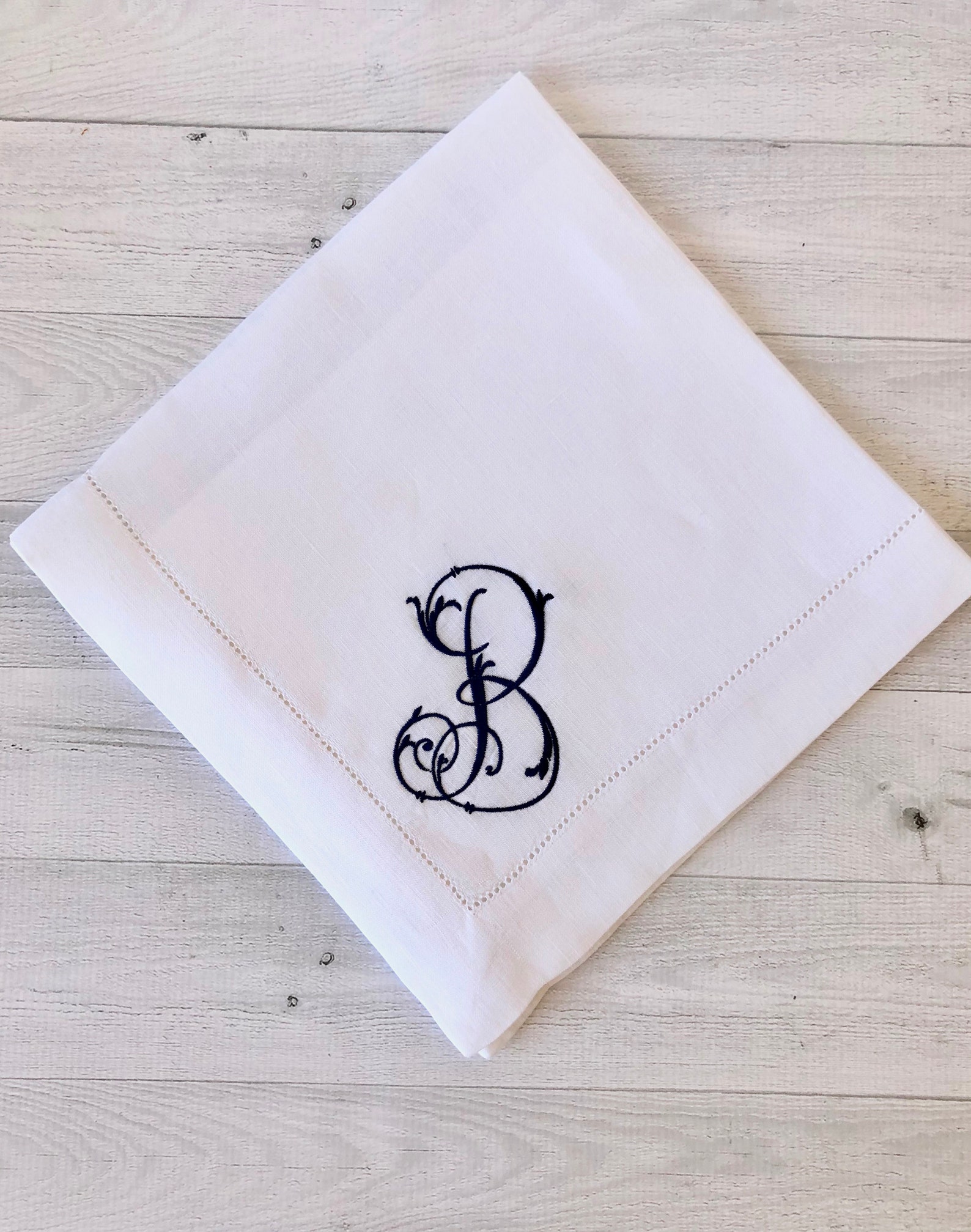 Monogrammed Napkins / Cloth Napkins / Dinner Napkins / Linen Etsy UK