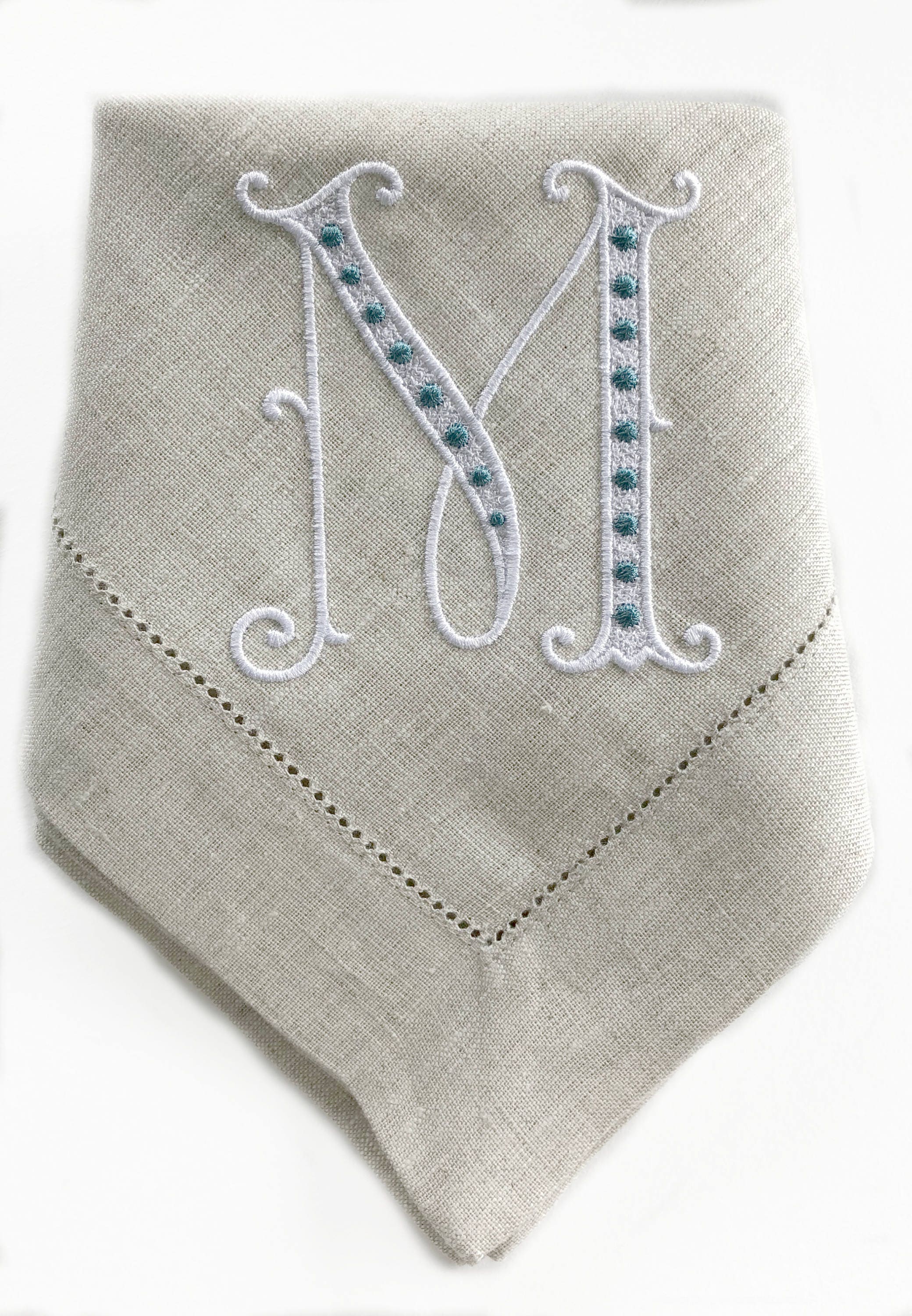 Monogrammed Napkins / Cloth Napkins / Dinner Napkins / Linen Etsy UK