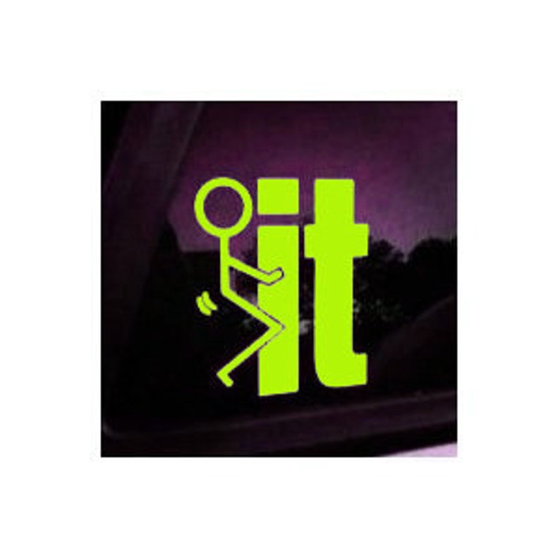 FK it Funny JDM Tuner 4 Vinyl Decal Window Sticker for Etsy