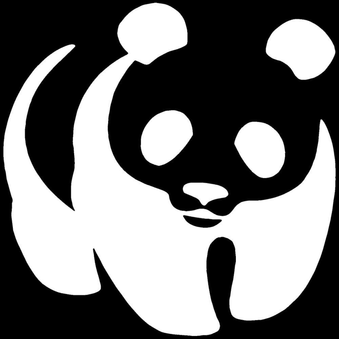 Panda bear silhouette 5 vinyl decal window sticker for  etsy Panda bear silhouette 5 vinyl decal window sticker for  etsy