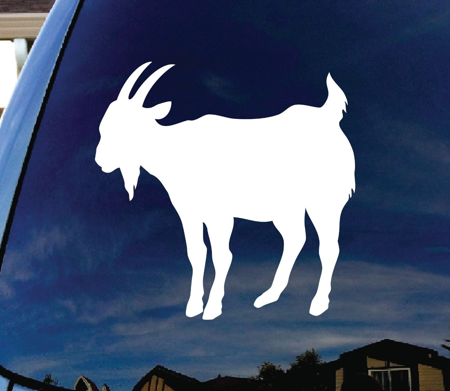 GOAT Cute Animal 5 Vinyl Decal Window Sticker for Car | Etsy