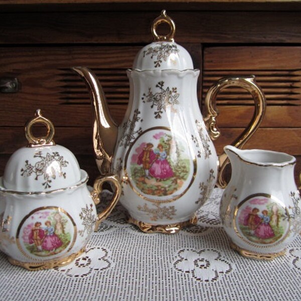 Children's Tea Set in Renaissance style