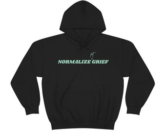 Normalize Pet Grief Hoodie, Pet Grief Hoodie, Pet Loss Hoodie, Grief Hoodie, Grief Gift, Pet Loss Gift, Gender Neutral Hoodie