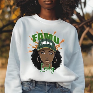 FAMU Lady HBCU Florida State University Sweatshirt