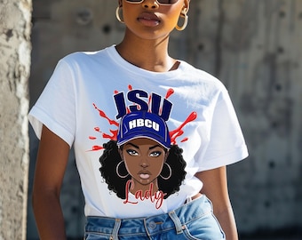 JSU Lady State University Girl HBCU Jackson Softstyle T-Shirt