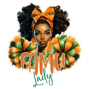 FAMU Lady Png