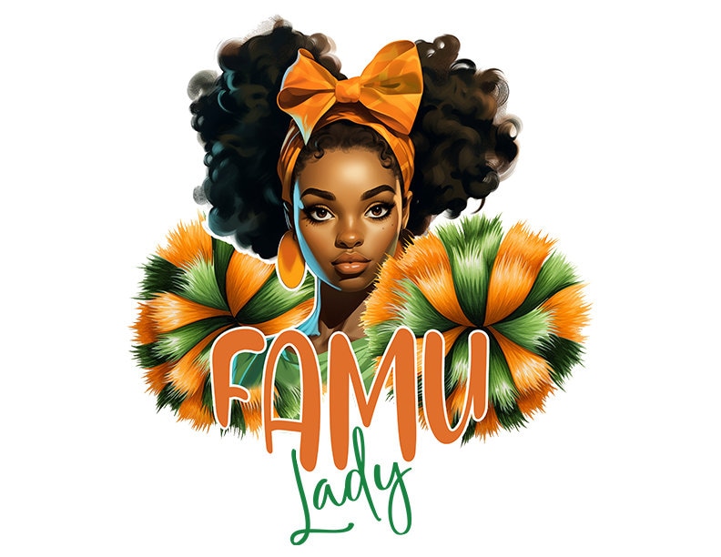 FAMU Lady Png - Etsy