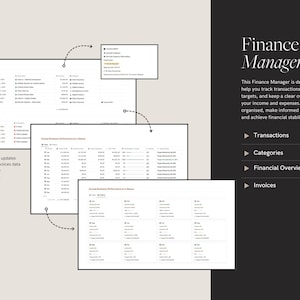 Freelancer Notion Template and Service Based Business Dashboard and ...