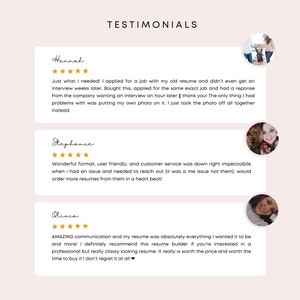 Roze cv-sjabloon met foto voor Microsoft Word-| | "Bella" Professioneel curriculum vitae | Begeleidende brief, referentiepagina + pictogrammenset afbeelding 10