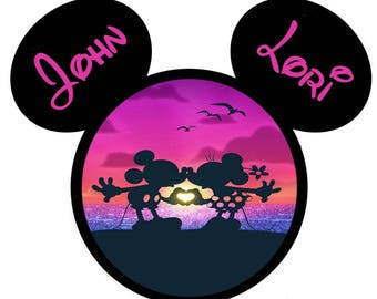 4 Disney Cruise Magnets for stateroom door