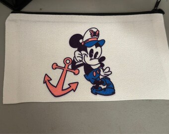Bolsas de viaje o maquillaje de crucero de Disney ideales para regalos extensores de peces