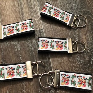 Disney Cruise DCL Key Fob Key Chains kerst thema Je krijgt 6