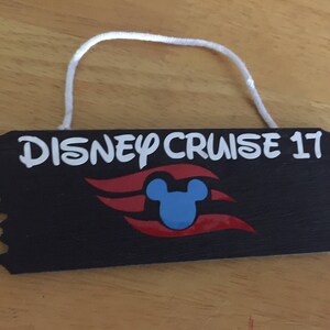 DCL disney cruise cadeaux fe de la ligne en bois suspendu cadre
