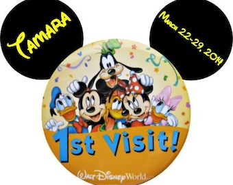 4 Disney Cruise Magnets for stateroom door