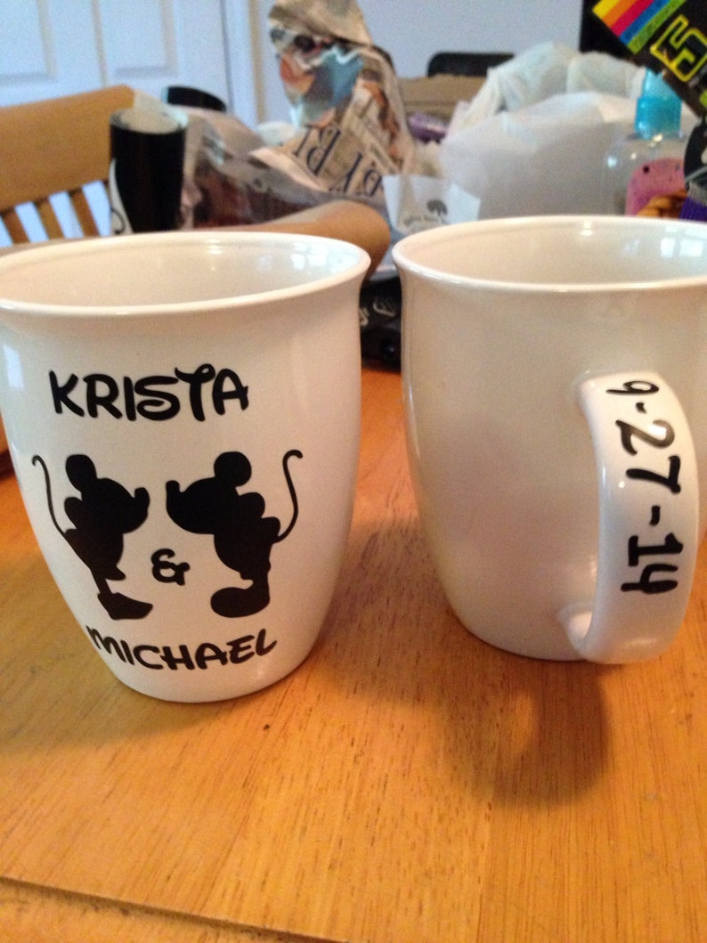 Customized Disney Mugs Any Design or Character Etsy
