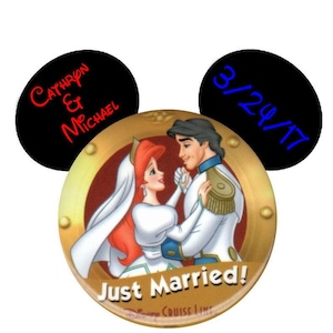 4 Disney Cruise Magnets for stateroom door